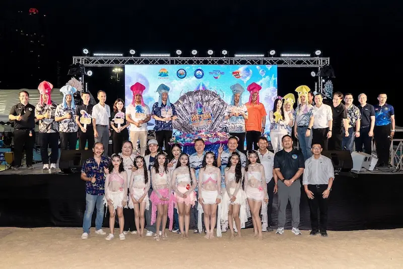 เมืองพัทยาเนรมิต “หาดจอมเทียน” สู่หมู่บ้านชาวประมงแฟนตาซี เปิดฉาก “Pattaya Squid Fair 2026” ยกระดับซีฟู้ดไทยสู่ซอฟต์พาวเวอร์ ดึงนักท่องเที่ยวสัมผัสเสน่ห์ทะเลยามค่ำคืน