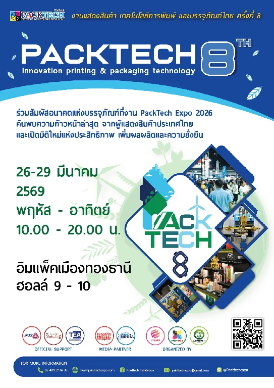 งานแสดงสินค้าครั้งยิ่งใหญ่แห่งปี 3 งานซ้อน งานพิมพ์ การ์เม้นท์ แพ็คเกจจิ้ง