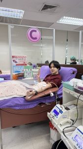 #ครอบครัวศิลปินในดวงใจ ร่วมทำความดีเพื่อสังคม “น้องเน็ต เนตต์ เขมะโยธิน” ชวนคนไทยบริจาคโลหิต ก่อนเดินทางศึกษาต่อที่ออสเตรเลีย