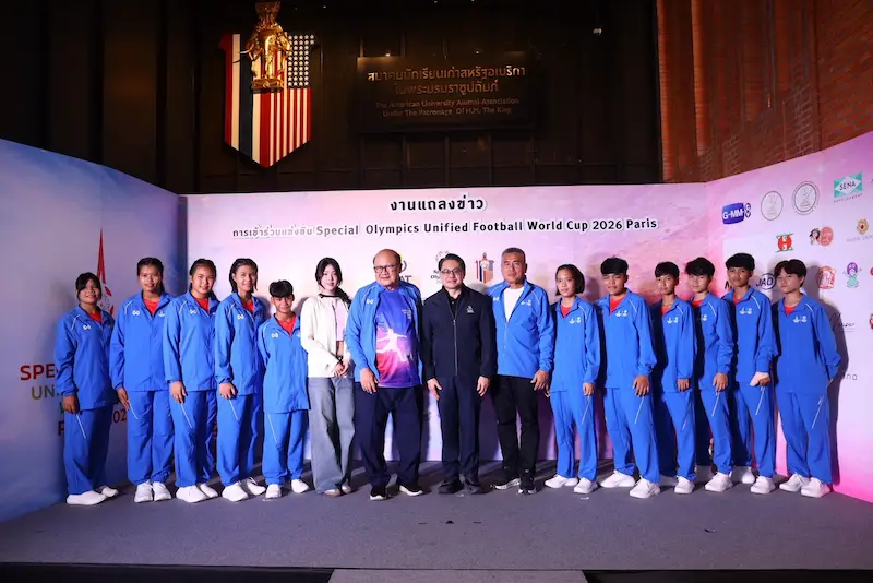 ทีมยูนิฟายด์ฟุตบอลหญิงไทยเข้าร่วมการแข่งขัน Special Olympics Unified Football World Cup 2026 Paris