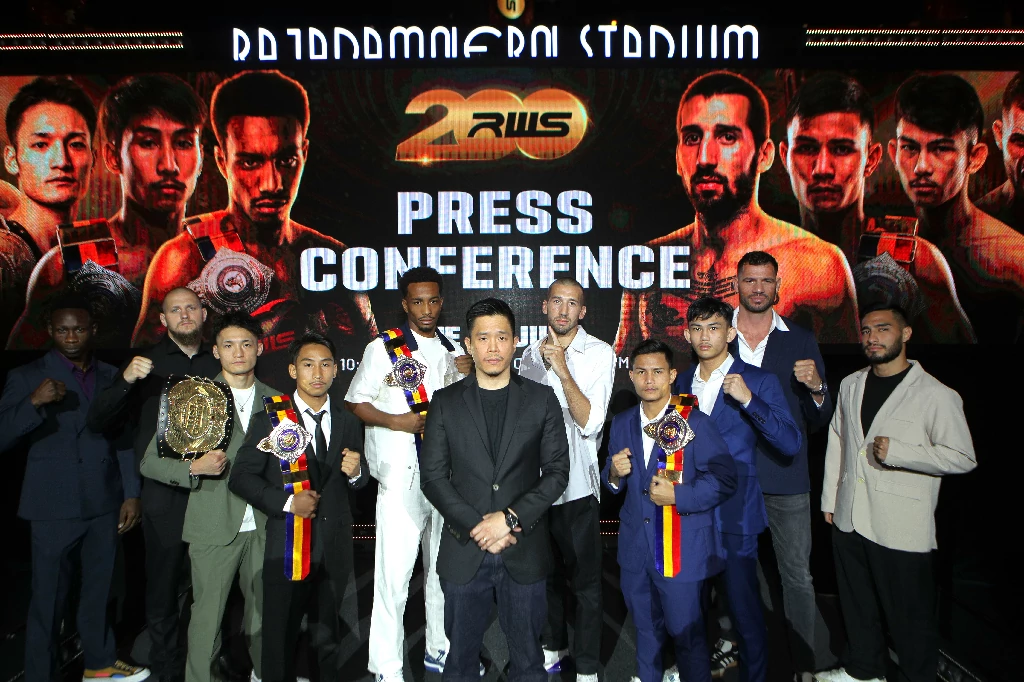 “RWS 200” ฉลองครบรอบ 200 อีเวนต์ของ RWS กับรายการมวยไทยที่ยิ่งใหญ่ที่สุด นำทัพโดย 2 ซูเปอร์ไฟต์ แดเนียล ปะทะ อังเคล บาวซา และ จิ๊กซอว์ ปะทะ ด่วน 99กับ 1 คู่ชิงแชมป์ โคกิ โอซากิ ปะทะ ชายโทน พร้อมโบนัสจัดเต็มทะลุ 5 ล้านบาท