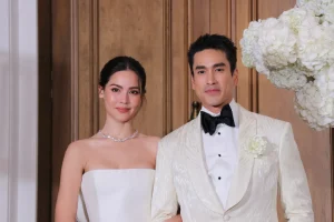 “ณเดชน์-ญาญ่า” ฉลองสมรส โรงแรมดุสิตธานีอบอุ่น